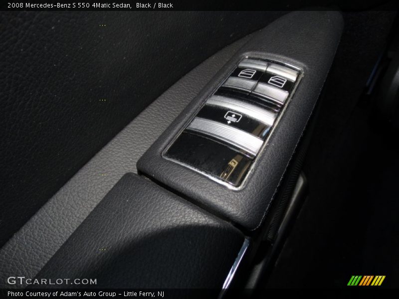 Black / Black 2008 Mercedes-Benz S 550 4Matic Sedan