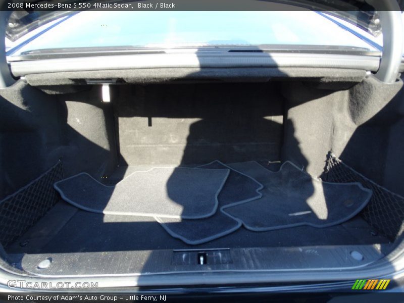 Black / Black 2008 Mercedes-Benz S 550 4Matic Sedan