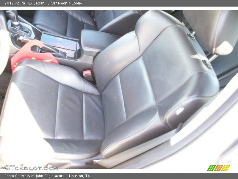 Silver Moon / Ebony 2012 Acura TSX Sedan