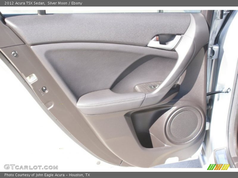 Silver Moon / Ebony 2012 Acura TSX Sedan