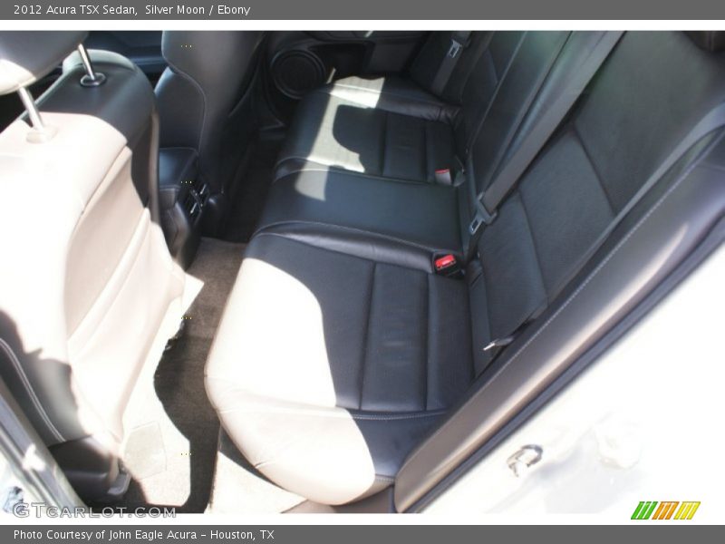 Silver Moon / Ebony 2012 Acura TSX Sedan