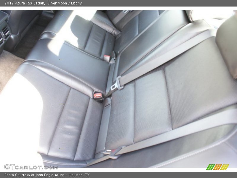 Silver Moon / Ebony 2012 Acura TSX Sedan