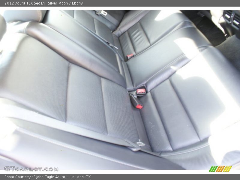 Silver Moon / Ebony 2012 Acura TSX Sedan