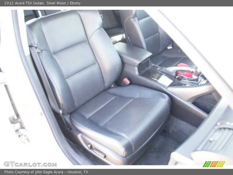 Silver Moon / Ebony 2012 Acura TSX Sedan
