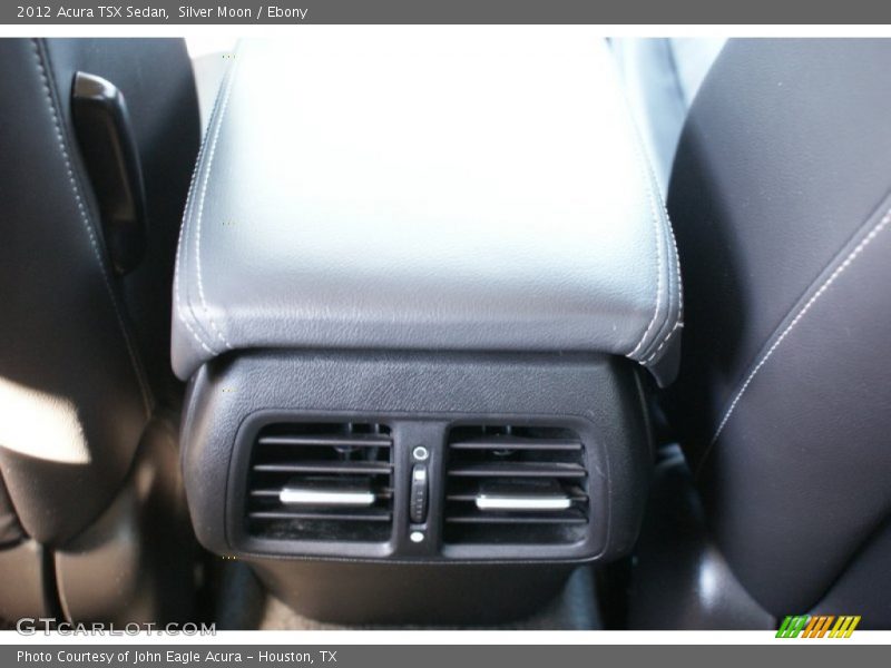 Silver Moon / Ebony 2012 Acura TSX Sedan