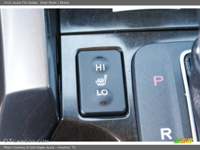Silver Moon / Ebony 2012 Acura TSX Sedan