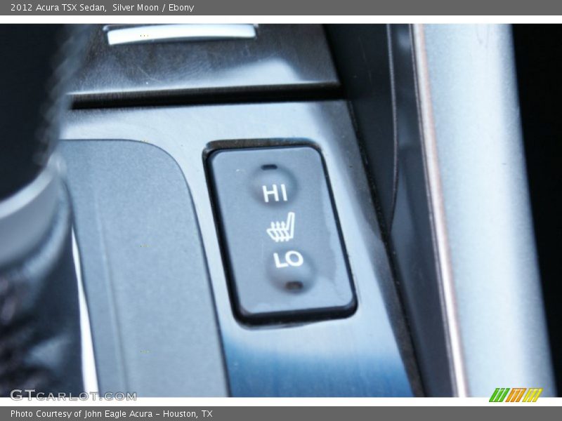 Silver Moon / Ebony 2012 Acura TSX Sedan