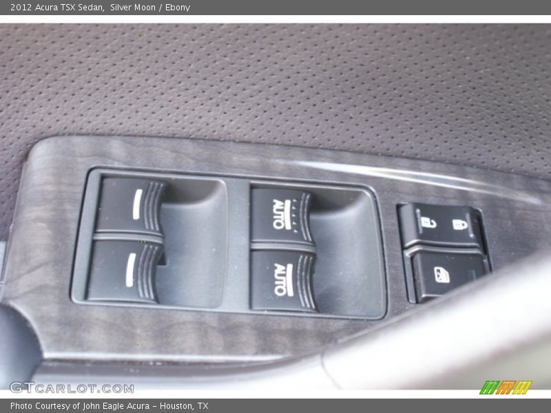 Silver Moon / Ebony 2012 Acura TSX Sedan