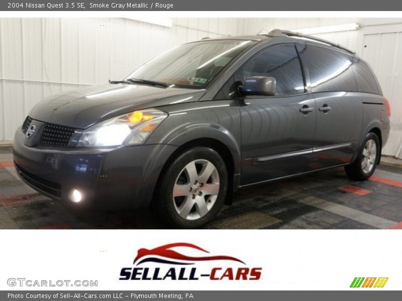 Smoke Gray Metallic / Rouge 2004 Nissan Quest 3.5 SE
