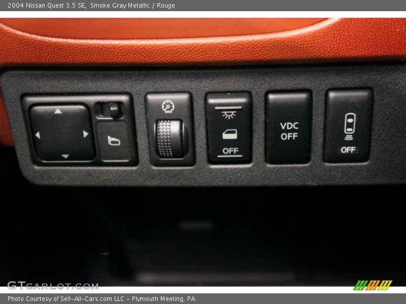 Smoke Gray Metallic / Rouge 2004 Nissan Quest 3.5 SE