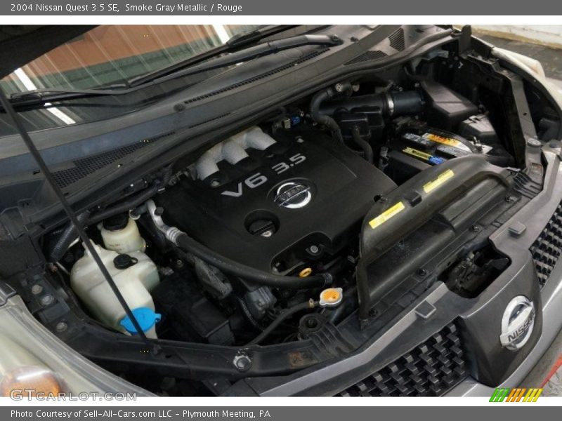 Smoke Gray Metallic / Rouge 2004 Nissan Quest 3.5 SE