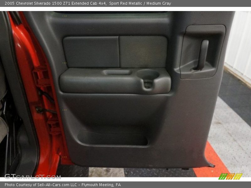Sport Red Metallic / Medium Gray 2005 Chevrolet Silverado 1500 Z71 Extended Cab 4x4