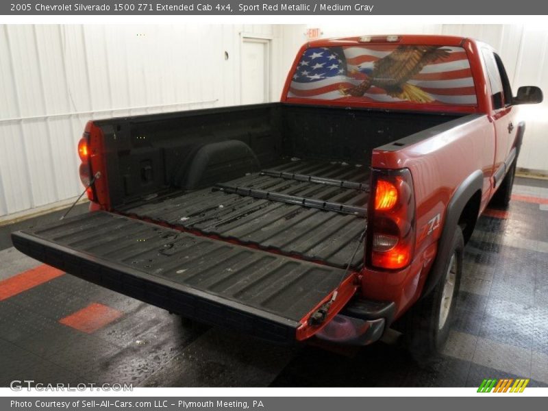 Sport Red Metallic / Medium Gray 2005 Chevrolet Silverado 1500 Z71 Extended Cab 4x4