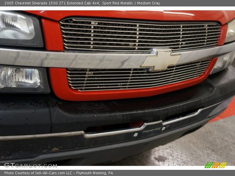 Sport Red Metallic / Medium Gray 2005 Chevrolet Silverado 1500 Z71 Extended Cab 4x4