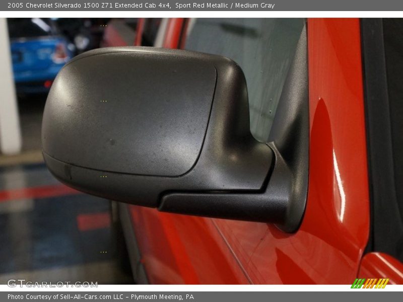 Sport Red Metallic / Medium Gray 2005 Chevrolet Silverado 1500 Z71 Extended Cab 4x4
