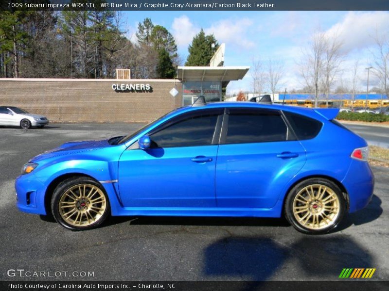  2009 Impreza WRX STi WR Blue Mica