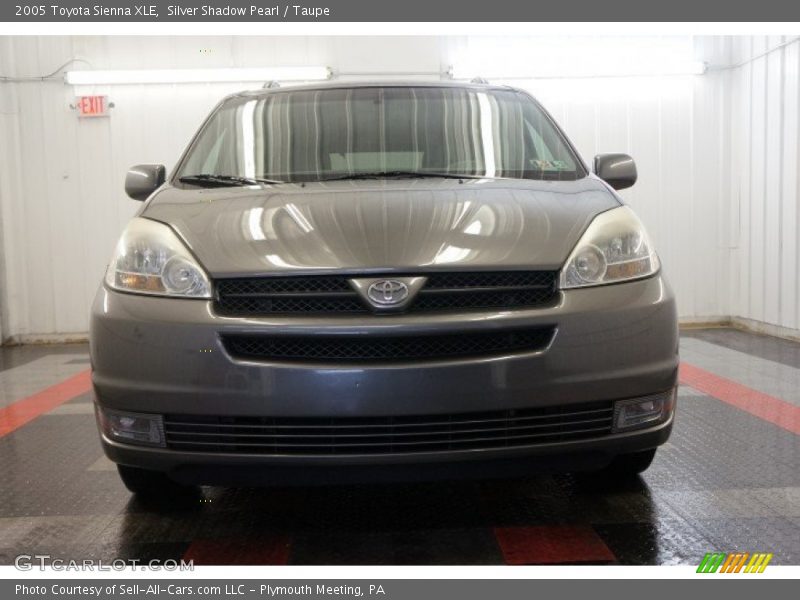Silver Shadow Pearl / Taupe 2005 Toyota Sienna XLE