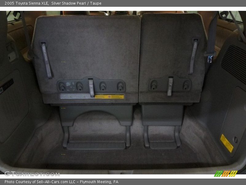 Silver Shadow Pearl / Taupe 2005 Toyota Sienna XLE