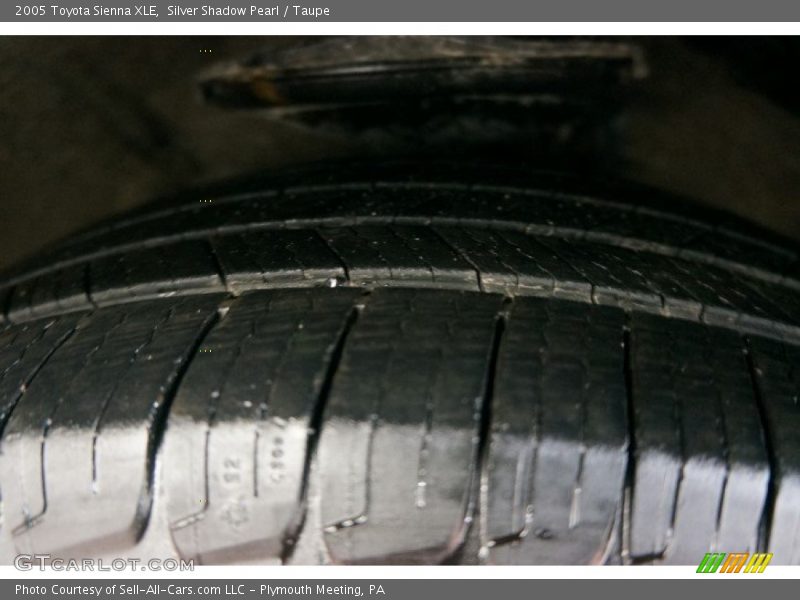 Silver Shadow Pearl / Taupe 2005 Toyota Sienna XLE