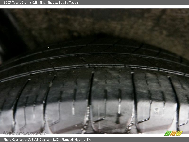 Silver Shadow Pearl / Taupe 2005 Toyota Sienna XLE