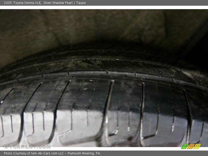 Silver Shadow Pearl / Taupe 2005 Toyota Sienna XLE
