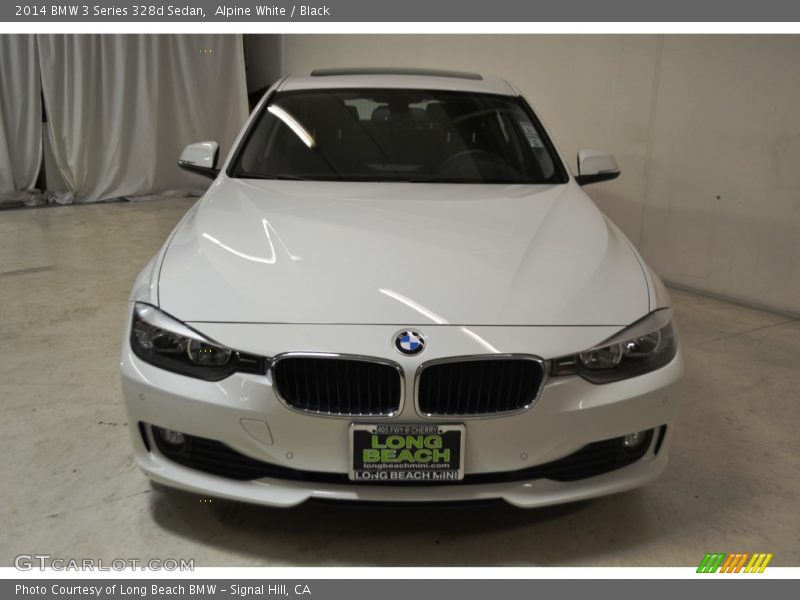 Alpine White / Black 2014 BMW 3 Series 328d Sedan