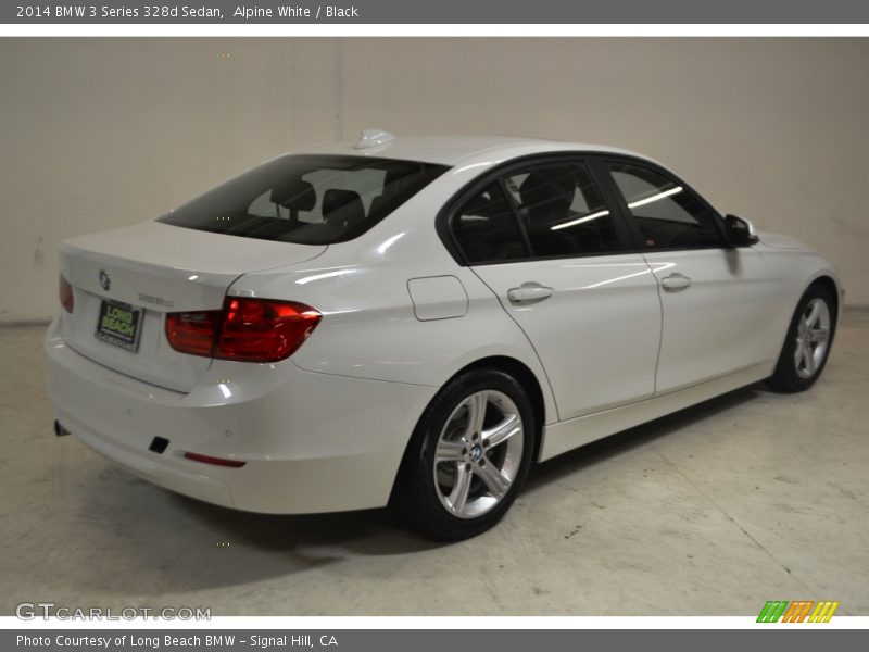 Alpine White / Black 2014 BMW 3 Series 328d Sedan