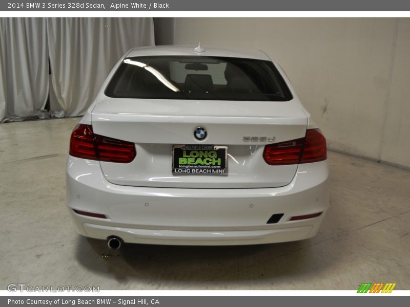 Alpine White / Black 2014 BMW 3 Series 328d Sedan