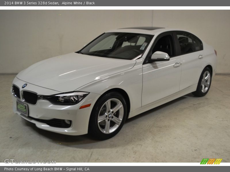 Alpine White / Black 2014 BMW 3 Series 328d Sedan