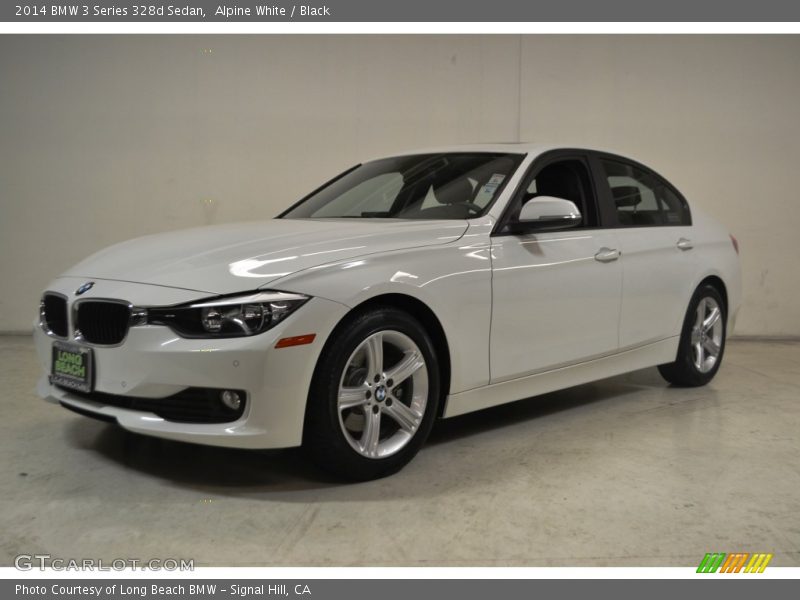 Alpine White / Black 2014 BMW 3 Series 328d Sedan