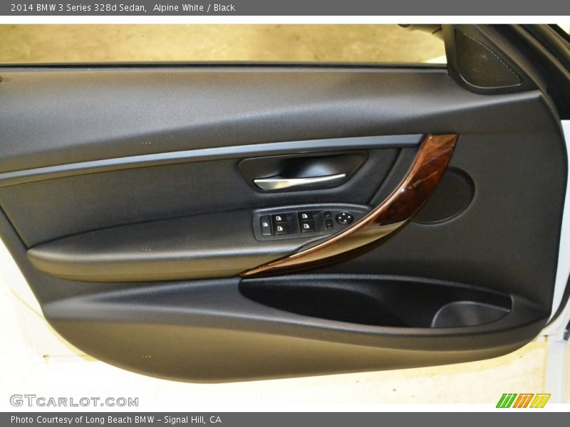 Alpine White / Black 2014 BMW 3 Series 328d Sedan