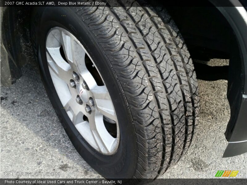 Deep Blue Metallic / Ebony 2007 GMC Acadia SLT AWD