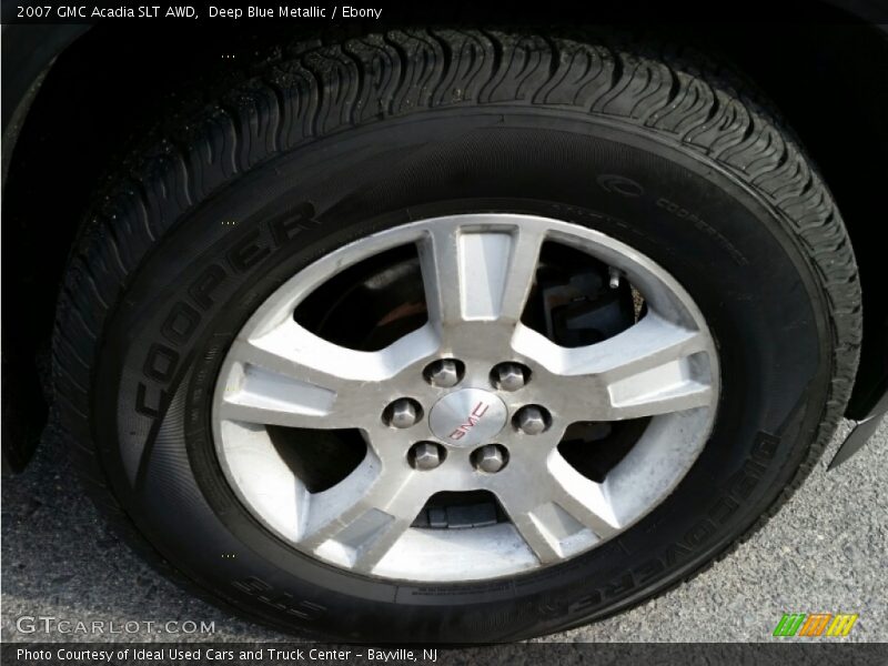 Deep Blue Metallic / Ebony 2007 GMC Acadia SLT AWD
