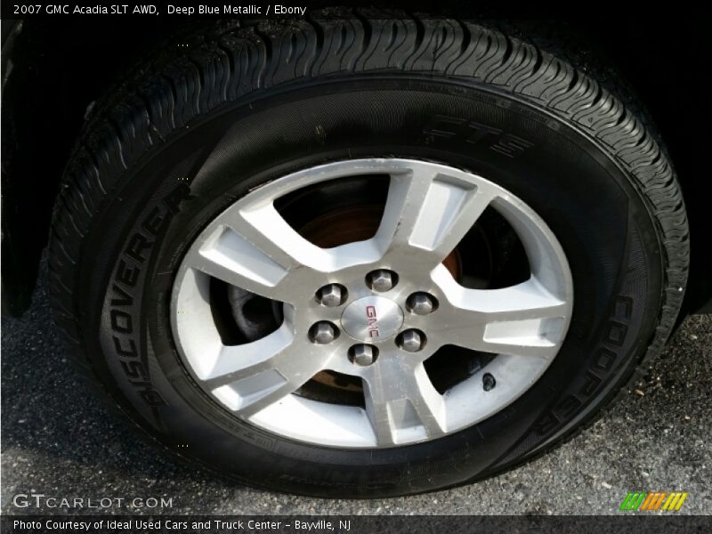 Deep Blue Metallic / Ebony 2007 GMC Acadia SLT AWD