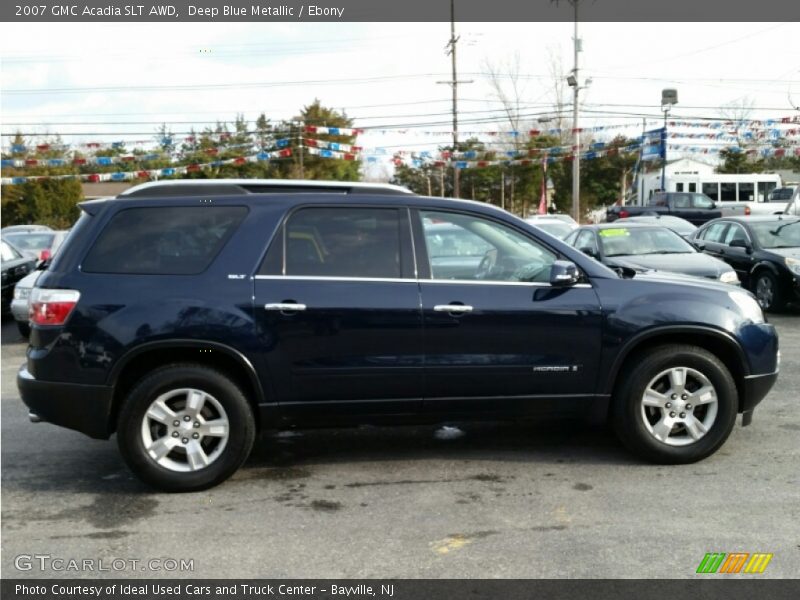 Deep Blue Metallic / Ebony 2007 GMC Acadia SLT AWD