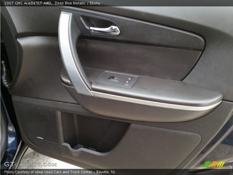 Deep Blue Metallic / Ebony 2007 GMC Acadia SLT AWD