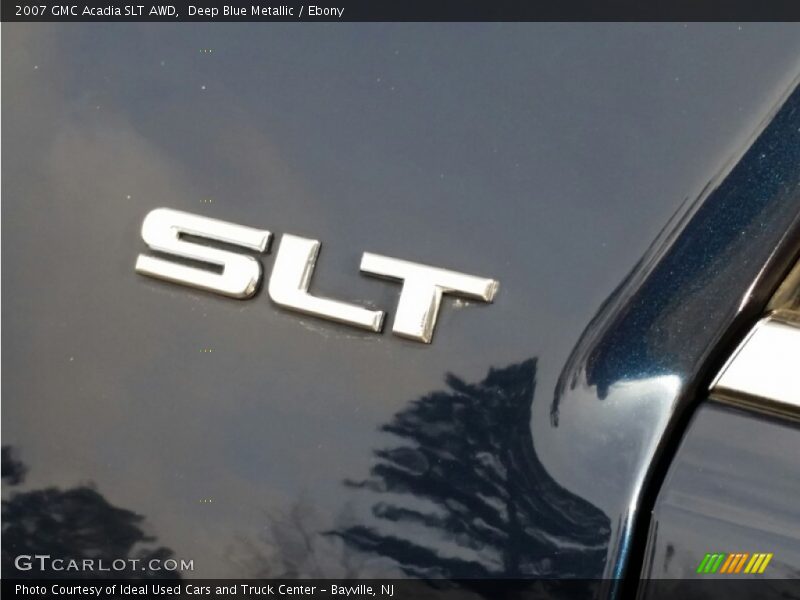 Deep Blue Metallic / Ebony 2007 GMC Acadia SLT AWD