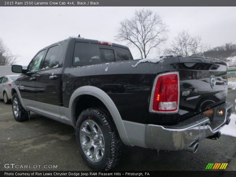 Black / Black 2015 Ram 1500 Laramie Crew Cab 4x4