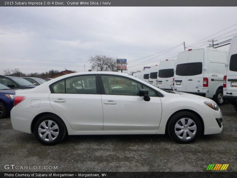  2015 Impreza 2.0i 4 Door Crystal White Silica