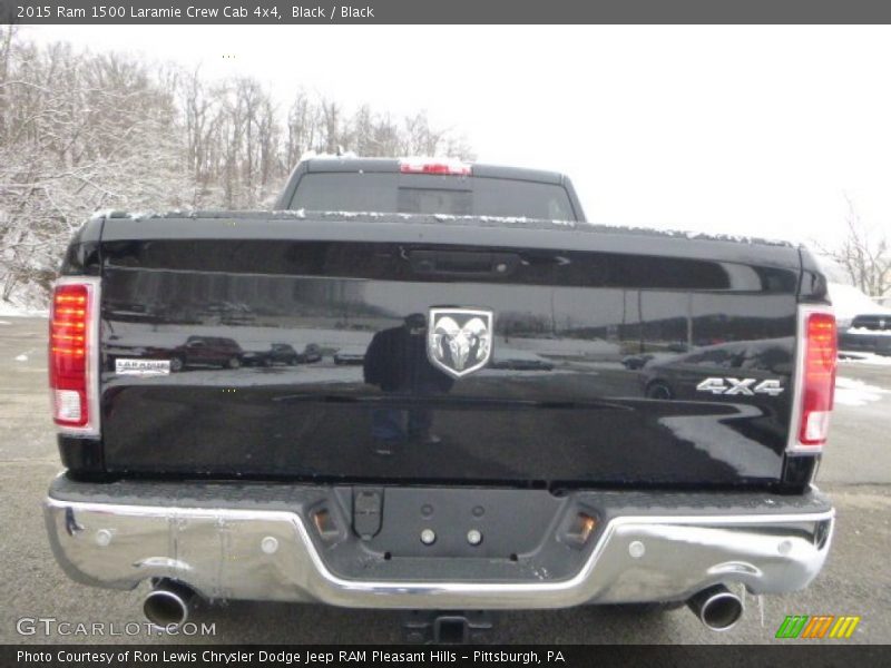 Black / Black 2015 Ram 1500 Laramie Crew Cab 4x4