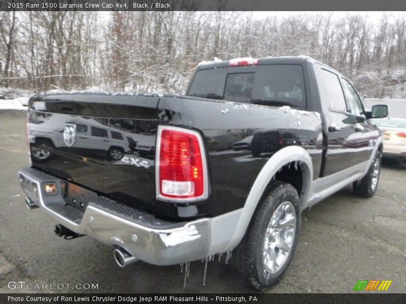Black / Black 2015 Ram 1500 Laramie Crew Cab 4x4
