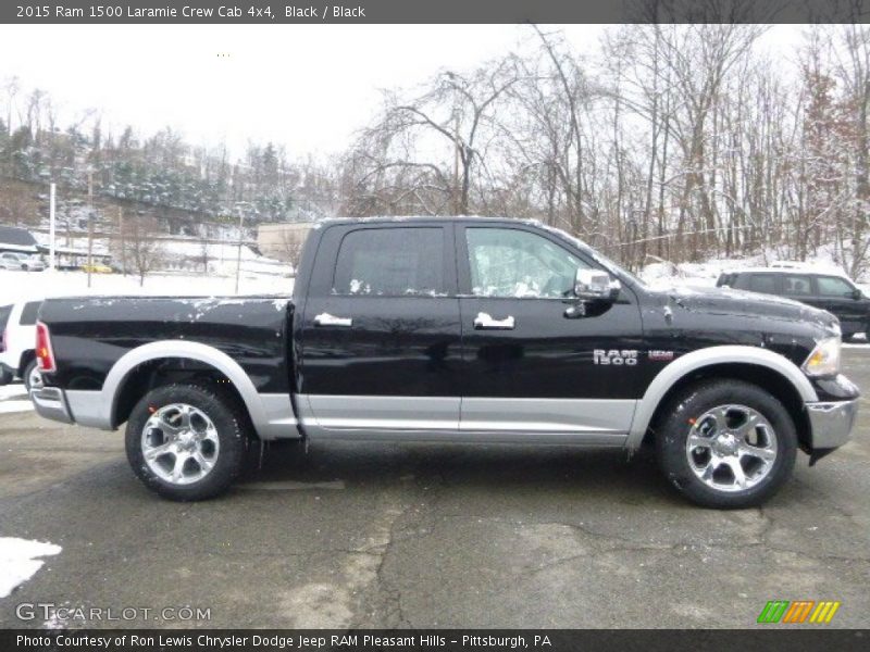 Black / Black 2015 Ram 1500 Laramie Crew Cab 4x4