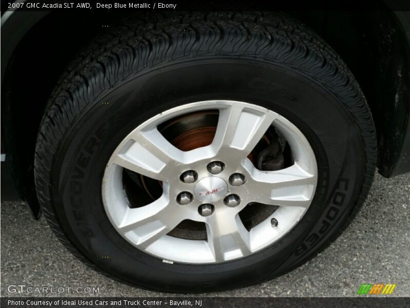 Deep Blue Metallic / Ebony 2007 GMC Acadia SLT AWD