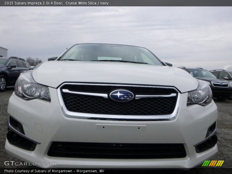 Crystal White Silica / Ivory 2015 Subaru Impreza 2.0i 4 Door