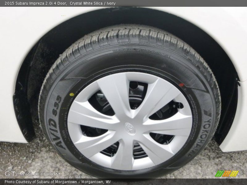 Crystal White Silica / Ivory 2015 Subaru Impreza 2.0i 4 Door