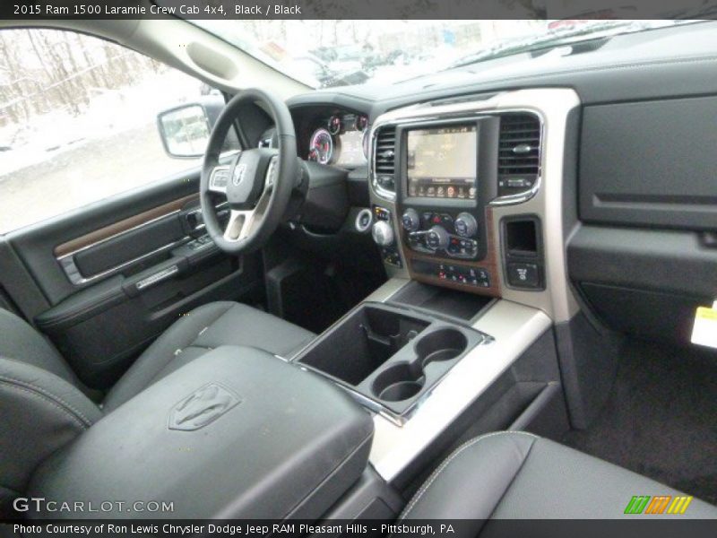 Black / Black 2015 Ram 1500 Laramie Crew Cab 4x4