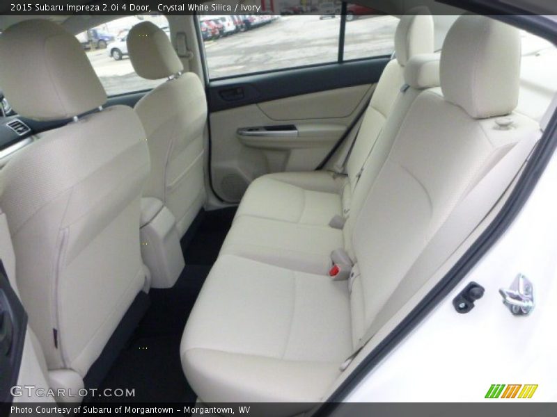 Crystal White Silica / Ivory 2015 Subaru Impreza 2.0i 4 Door