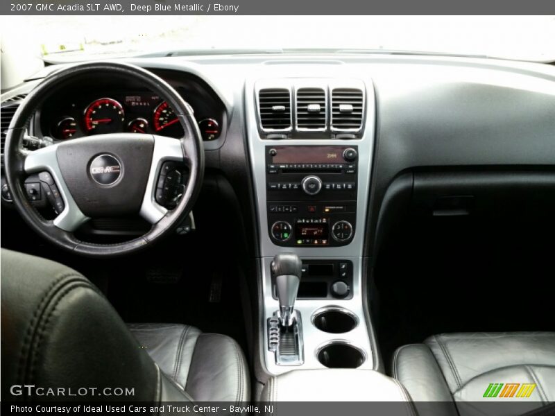 Deep Blue Metallic / Ebony 2007 GMC Acadia SLT AWD