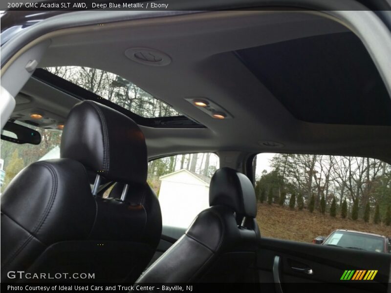 Deep Blue Metallic / Ebony 2007 GMC Acadia SLT AWD