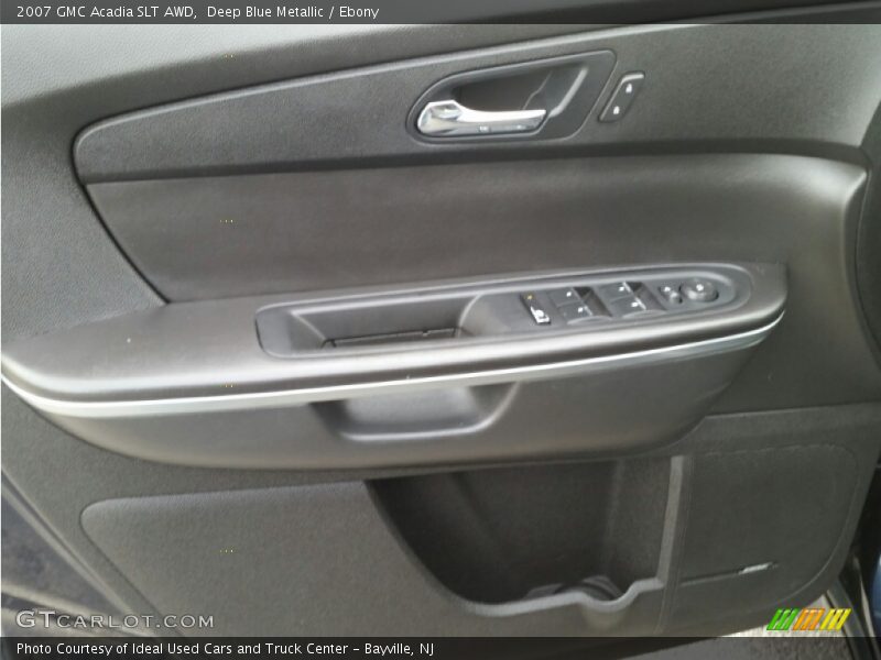 Deep Blue Metallic / Ebony 2007 GMC Acadia SLT AWD